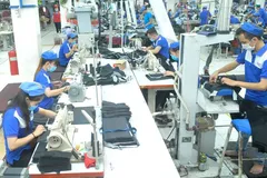 May xuất khẩu tại Tổng Công ty May Nhà Bè. Ảnh: CAO THĂNG
