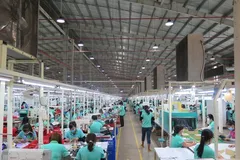 Hoạt động sản xuất tại nhà máy của công ty TNHH Victory International (Việt Nam) đã được hồi phục bình thường. (Ảnh: Minh Hưng/TTXVN)