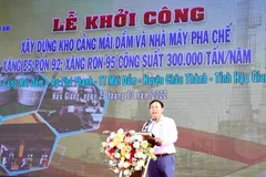 Hậu Giang: Khởi công xây dựng Kho cảng Mái Dầm và Nhà máy pha chế xăng