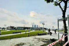 Bến Bạch Đằng sau khi được cải tạo, chỉnh trang - Ảnh: LÊ PHAN