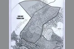 Quy hoạch phân khu xây dựng khu vực sân bay Thành Sơn Ảnh: Sở Xây dựng tỉnh Ninh Thuận