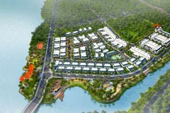 Senturia Vườn Lài với địa thế 2 mặt giáp sông hiếm có, được quy hoạch thiết kế như một khu resort 5 sao.