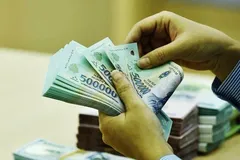 Giao dịch tại VietinBank. (Ảnh: Vietnam+)