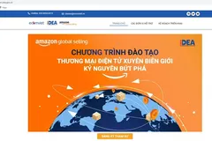 Trang web chính thức của Amazone tại địa chỉ: https://amazon.idea.gov.vn/. (Ảnh: Đức Duy/Vietnam+)