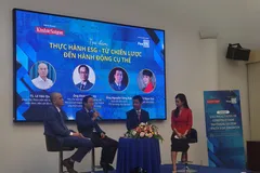 Quang cảnh buổi tọa đàm “Thực hành ESG-Hướng đi cho ngành VLXD”.