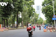 TPHCM gấp rút thi công các hạng mục phục vụ Lễ kỷ niệm 30-4