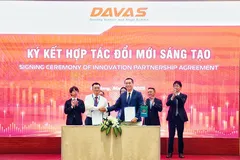 Đại diện hai bên tại Lễ ký kết hợp tác Đổi mới sáng tạo