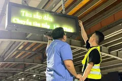 Sửa chữa khẩn cấp các hạng mục hư hỏng đường sắt đô thị Cát Linh-Hà Đông
