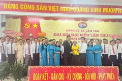 Ra mắt Ban Chấp hành Đảng bộ xã Lâm Tân, nhiệm kỳ 2025-2030.