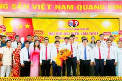 Ra mắt Ban Chấp hành Đảng bộ xã Thạnh Thới An, nhiệm kỳ 2025-2030.