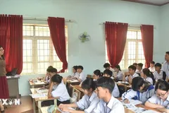 Toàn thành phố có hơn 3.500 trường học từ mầm non tới trung học phổ thông và gần 3.400 nhóm, lớp mẫu giáo độc lập tư thục. Ảnh minh họa. (Nguồn: TTXVN) 