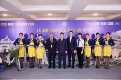 Vietravel Airlines là Nhà tài trợ vận chuyển hàng không chính thức của Hanoi FC mùa giải V.League 2025-2026