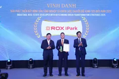 ROX iPark được vinh danh “Nhà phát triển BĐS Công nghiệp có chiến lược chuyển đổi xanh tiêu biểu” năm 2025