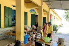 Quỹ Thiện Tâm hỗ trợ một trường học tại Thái Nguyên tái thiết hoạt động sau bão số 11.