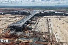 Đóng điện 2 trạm biến áp cung cấp điện sân bay Long Thành