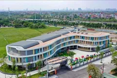 Một trường học được đầu tư, xây mới, sẵn sàng đón học sinh bước vào năm học mới. (Ảnh: TTXVN phát) 