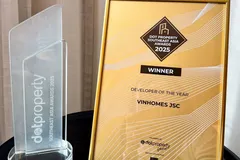 Vinhomes được vinh danh “Nhà phát triển bất động sản của năm” tại Dot Property Southeast Asia Awards 2025