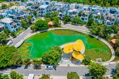 Dòng penthouse, duplex hiếm hoi nằm trong khu đô thị kiểu mẫu