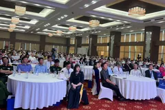 Quang cảnh buổi lễ Kỷ niệm 35 năm ngày thành lập Đoàn Luật sư TP Cần Thơ.