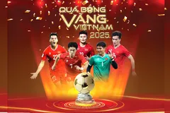 Trực tiếp Gala trao thưởng Quả bóng vàng Việt Nam 2025