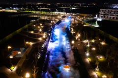 Vẻ đẹp như cổ tích của dòng sông ánh sáng tại Tây Ninh