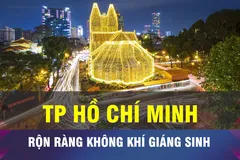 18 GIỜ NGÀY 24-12: Rộn ràng không khí Giáng sinh tại TPHCM
