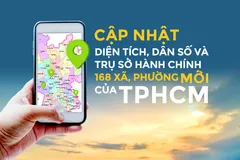 Cập nhật thông tin 168 xã, phường mới của TPHCM