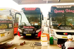 TPHCM: Người dân đến Bến xe Miền Tây đón xe đi miền Trung