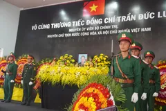 Xúc động Lễ viếng nguyên Chủ tịch nước Trần Đức Lương ở quê hương
