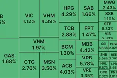 Cổ phiếu bất động sản ‘truyền lửa’, VN Index ‘bùng nổ’ hơn 27 điểm
