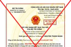Cảnh báo giả mạo chữ ký của lãnh đạo Bộ Tài chính để lừa đảo
