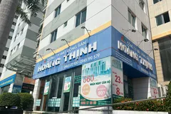 Trụ sở công ty đã đóng cửa