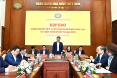 Quang cảnh họp báo.