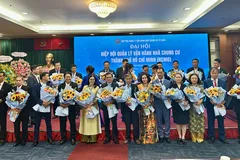 Ban chấp hành HCMO nhiệm kỳ 2026-2031 ra mắt đại hội. Ảnh: THANH HIỀN