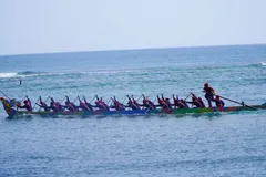 Đặc khu Lý Sơn khai hội đua thuyền truyền thống Tứ linh