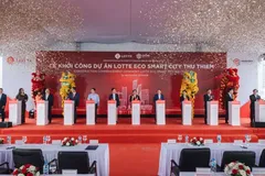 US$1.43 billion Lotte Eco Smart City Thu Thiem project breaks ground