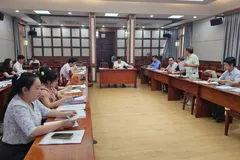 Đại diện Công ty TNHH Địa ốc Đất Lành phát biểu