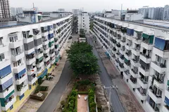 Một dự án nhà ở xã hội đã hoàn thành