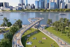 Phối cảnh công viên Bến Nhà Rồng- Khánh Hội