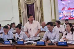 Giám đốc Sở NN-MT Nguyễn Toàn Thắng phát biểu 