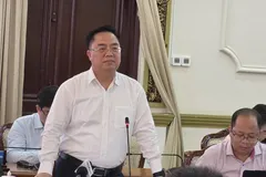 Giám đốc Sở Tài chính Hoàng Vũ Thảnh phát biểu