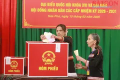 Sắc màu văn hóa trong ngày bầu cử ở các tỉnh Tây Nguyên