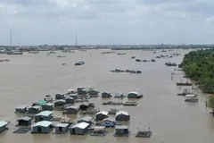 Mực nước sông Đồng Nai vượt báo động 2