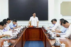 Đồng chí Võ Văn Minh chủ trì cuộc họp
