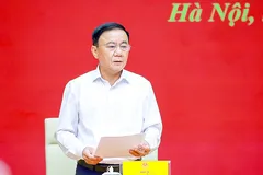 Thường trực Ban Bí thư Trần Cẩm Tú phát biểu tại hội nghị. Ảnh: TTXVN