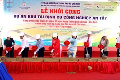 Khởi công dự án khu tái định cư công nghiệp An Tây