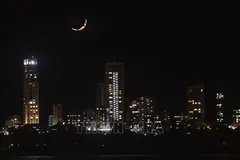 Thành phố Mumbai (Ấn Độ) về đêm. Ảnh tư liệu: THX/TTXVN