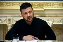 Tổng thống Ukraine Volodymyr Zelensky. Ảnh: Ukrinform/NurPhoto via Getty Images