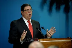 Bộ trưởng Ngoại giao Cuba Bruno Rodriguez. Ảnh: TTXVN
