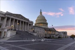 Tòa nhà Quốc hội Mỹ tại Washington, D.C. Ảnh tư liệu: THX/TTXVN